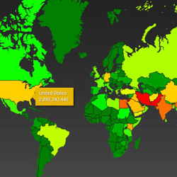 map NSA surveillance